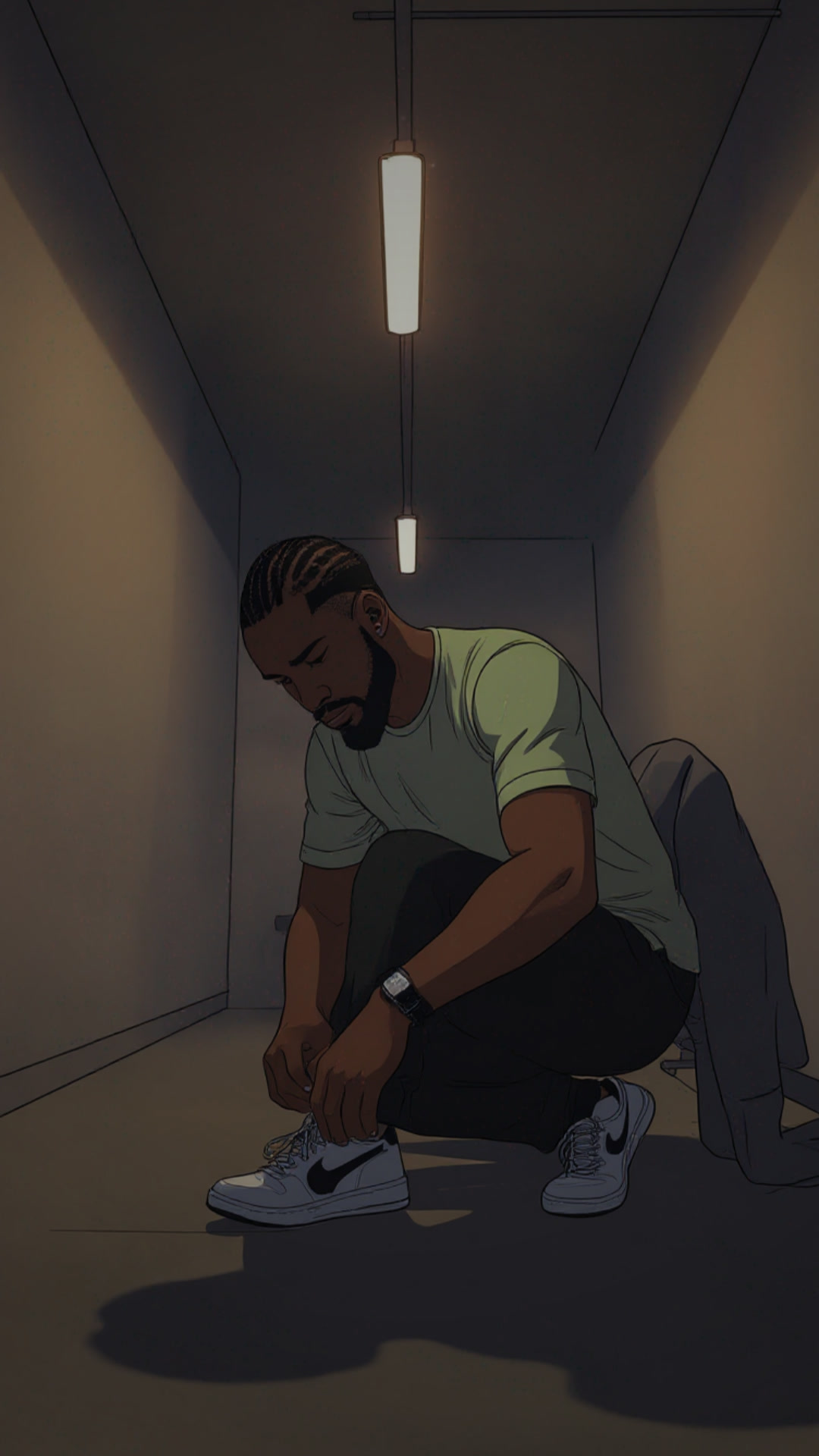 Example: a frame from a vertical video made with ReelForge