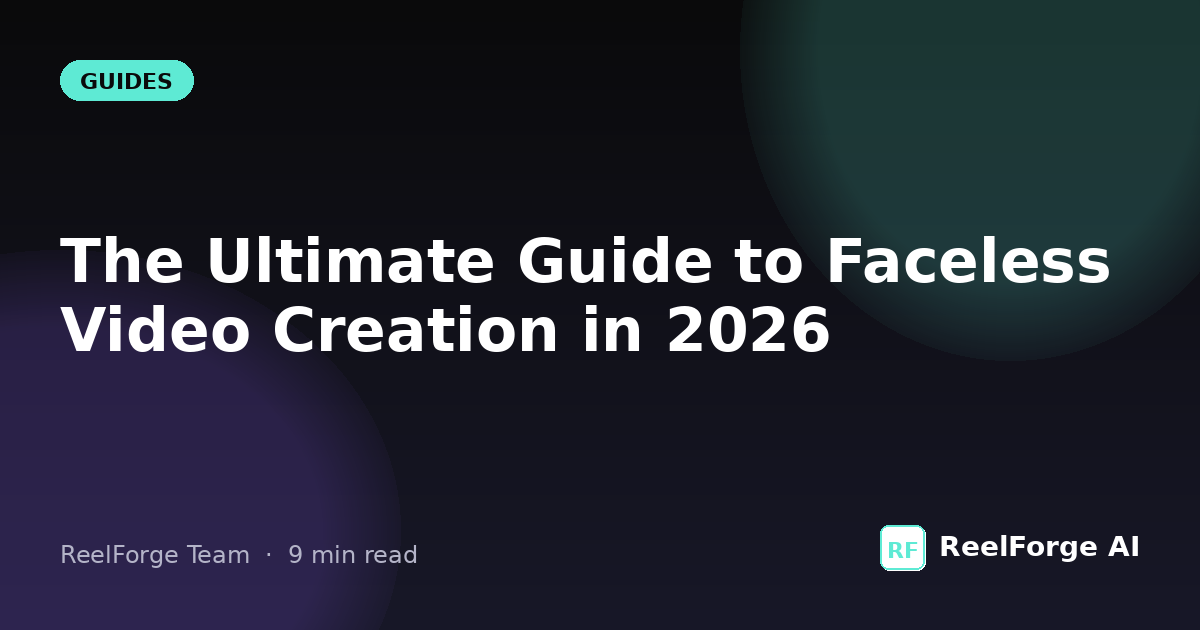 Face Less Video Operator Prompt Faceless Video Creation Guide 2026 | AI Tools & Strategies